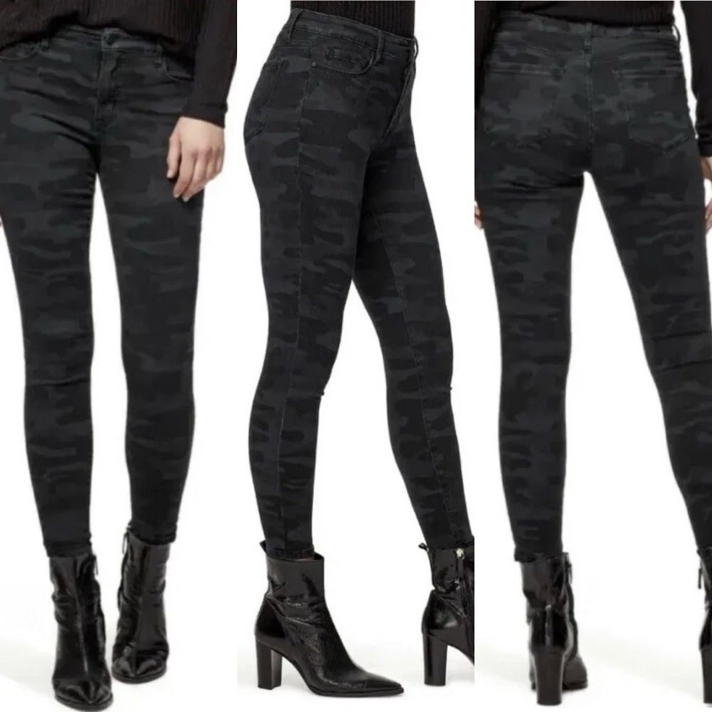 Social Standard by Sanctuary Women's 10 Ankle Skinny Camouflage Zipper Fly Denim